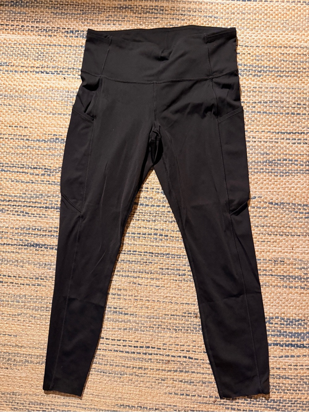 lululemon Black Leggings with Side Pockets